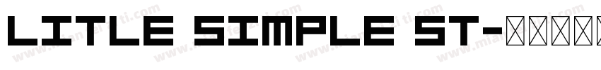 Litle Simple St字体转换